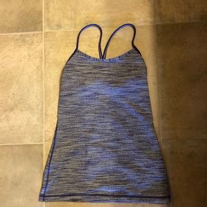 Lululemon Purple T-Tank Top- Size 4